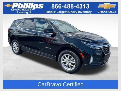 Mosaic Black Metallic 2024 Chevrolet Equinox LT