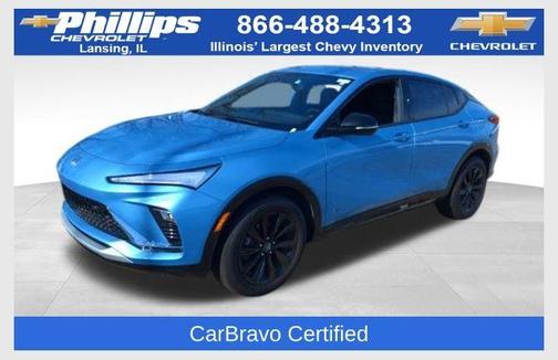 Aquamarine Blue Metallic 2025 Buick Envista Sport Touring