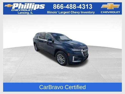 Northsky Blue Metallic 2023 Chevrolet Traverse LT Cloth
