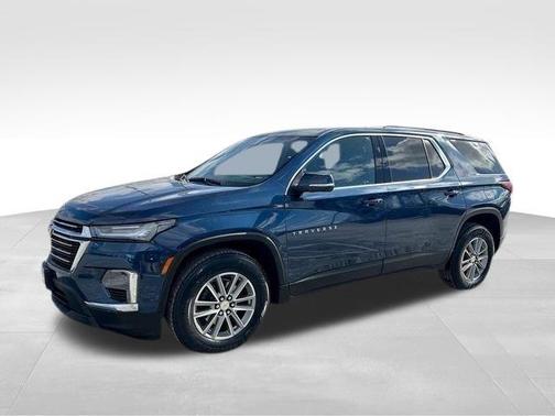 Northsky Blue Metallic 2023 Chevrolet Traverse LT Cloth