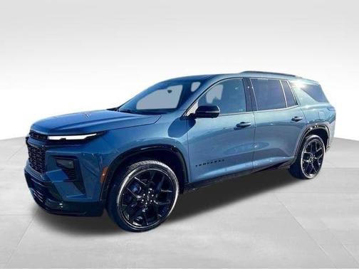 Lakeshore Blue 2024 Chevrolet Traverse RS