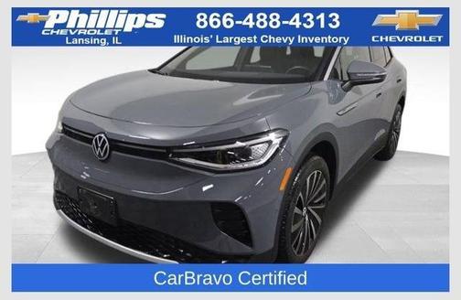 Pure Gray w/ Black Roof 2023 Volkswagen ID.4 Pro S Plus