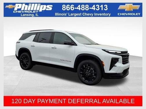 Summit White 2026 Chevrolet Traverse LT