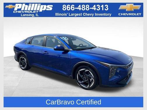 Deep Sea Blue 2025 Kia K4 EX