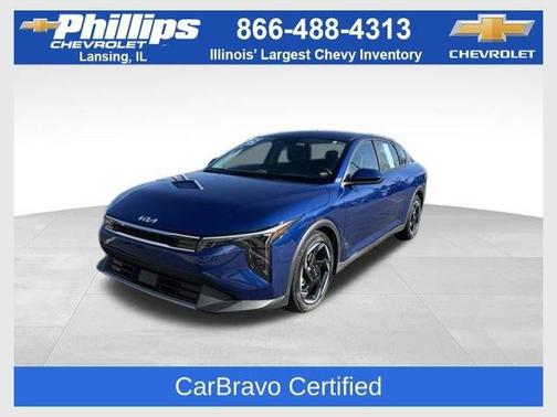 Deep Sea Blue 2025 Kia K4 EX