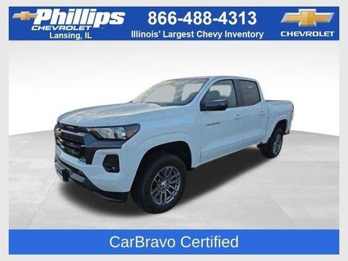 Summit White 2023 Chevrolet Colorado LT