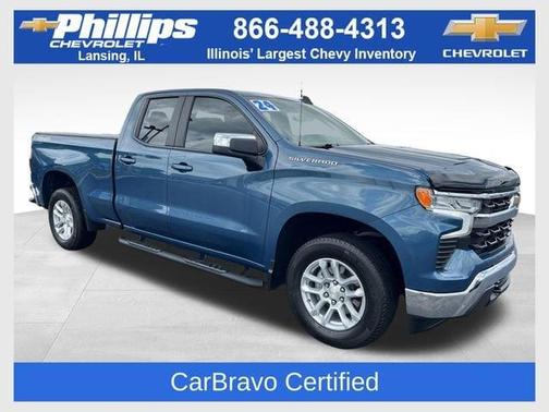 Lakeshore Blue Metallic 2024 Chevrolet Silverado 1500 LT