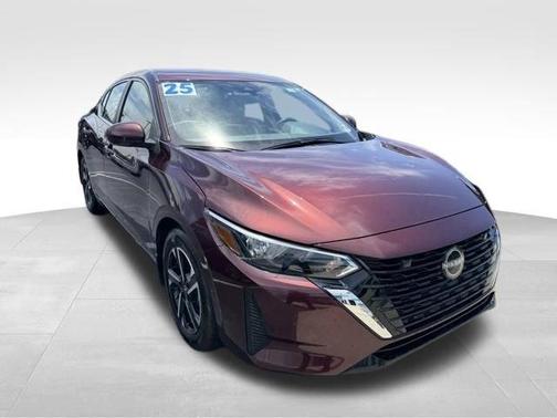 Rosewood Metallic 2025 Nissan Sentra SV