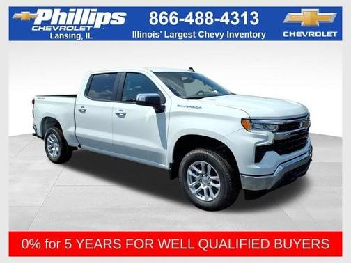 Summit White 2026 Chevrolet Silverado 1500 LT