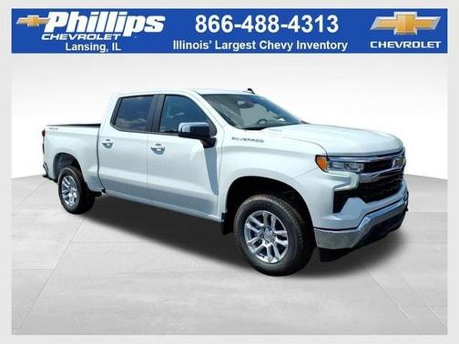 Summit White 2026 Chevrolet Silverado 1500 LT