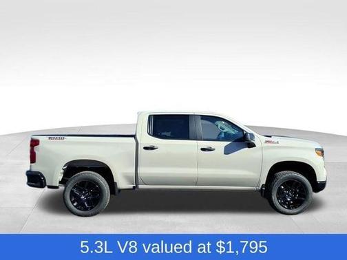 White Sand 2026 Chevrolet Silverado 1500 Custom Trail Boss