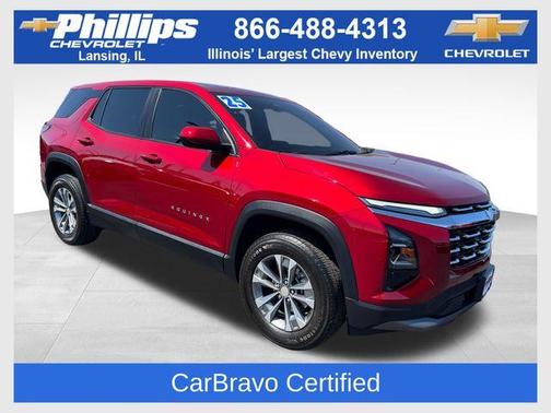 Radiant Red 2025 Chevrolet Equinox LT