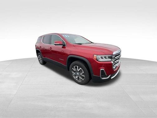 Volcanic Red 2023 GMC Acadia SLE