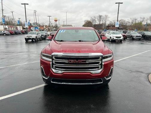 Volcanic Red 2023 GMC Acadia SLE