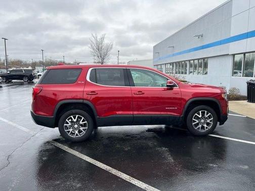 Volcanic Red 2023 GMC Acadia SLE
