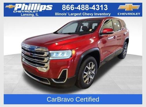 Volcanic Red 2023 GMC Acadia SLE