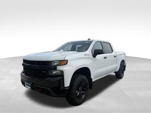 Summit White 2020 Chevrolet Silverado 1500 Custom Trail Boss