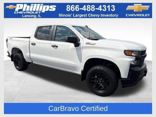 Summit White 2020 Chevrolet Silverado 1500 Custom Trail Boss