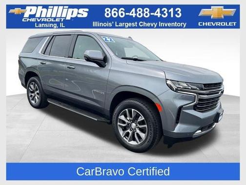 Satin Steel Metallic 2022 Chevrolet Tahoe LT