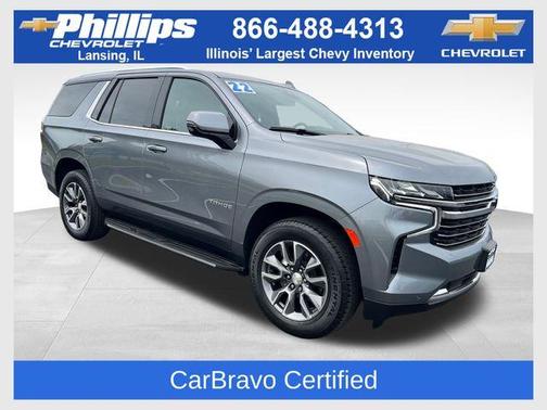 Satin Steel Metallic 2022 Chevrolet Tahoe LT