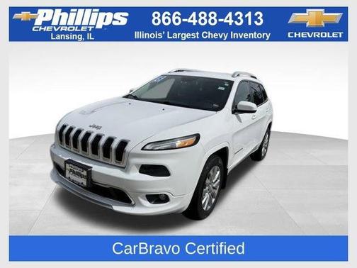 Bright White Clearcoat 2018 Jeep Cherokee Overland