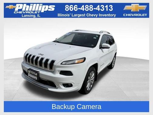 Bright White Clearcoat 2018 Jeep Cherokee Overland