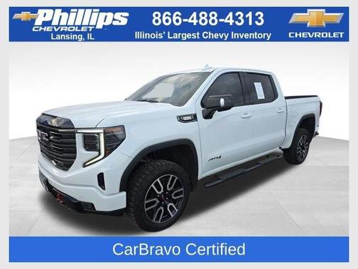 Summit White 2025 GMC Sierra 1500 AT4