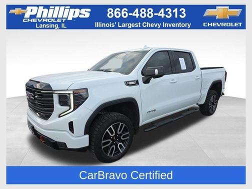 Summit White 2025 GMC Sierra 1500 AT4