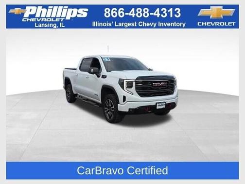 Summit White 2025 GMC Sierra 1500 AT4
