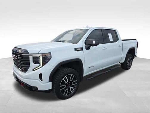 Summit White 2025 GMC Sierra 1500 AT4