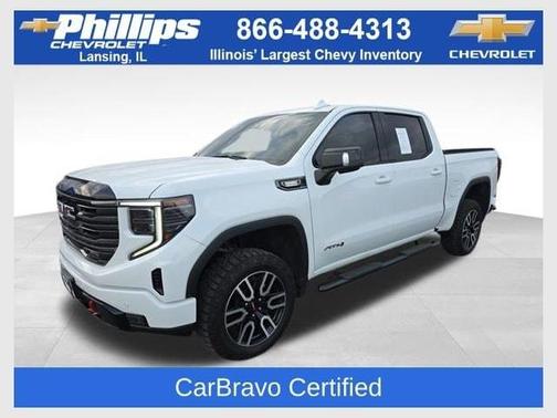 Summit White 2025 GMC Sierra 1500 AT4