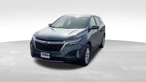 Lakeshore Blue Metallic 2024 Chevrolet Equinox LT