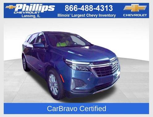 Lakeshore Blue Metallic 2024 Chevrolet Equinox LT