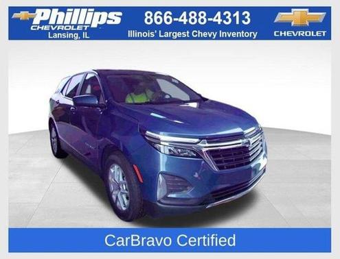Lakeshore Blue Metallic 2024 Chevrolet Equinox LT