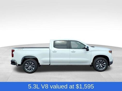 Summit White 2026 Chevrolet Silverado 1500 LT