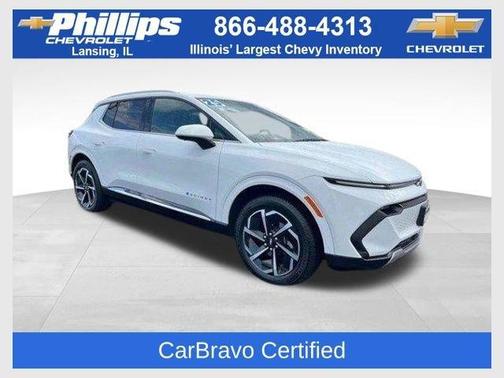 Summit White 2025 Chevrolet Equinox EV LT