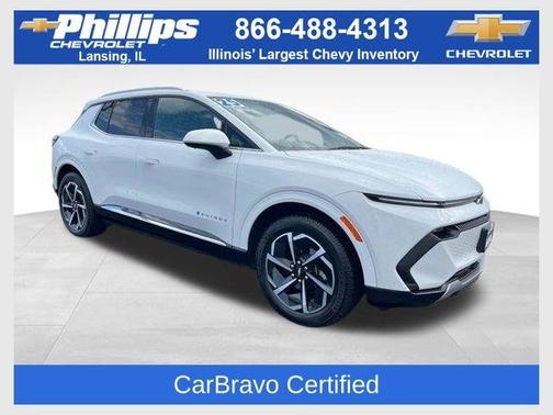 Summit White 2025 Chevrolet Equinox EV LT