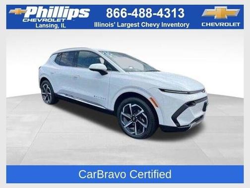 Summit White 2025 Chevrolet Equinox EV LT