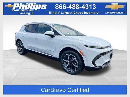 Summit White 2025 Chevrolet Equinox EV LT