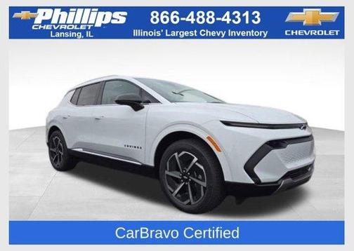 Summit White 2025 Chevrolet Equinox EV LT