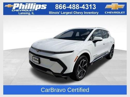 Summit White 2025 Chevrolet Equinox EV LT