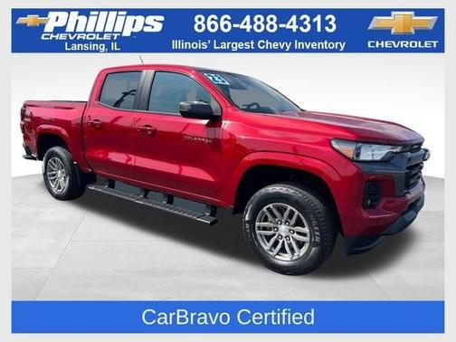 Radiant Red 2023 Chevrolet Colorado LT
