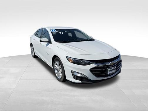Summit White 2021 Chevrolet Malibu LT