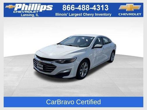 Summit White 2021 Chevrolet Malibu LT