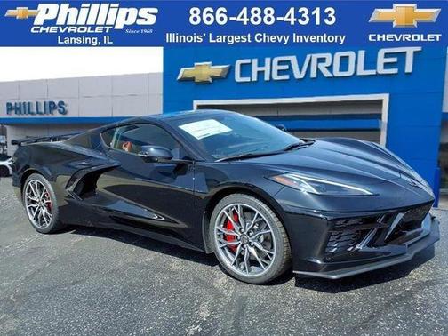 Black 2026 Chevrolet Corvette Stingray w/2LT