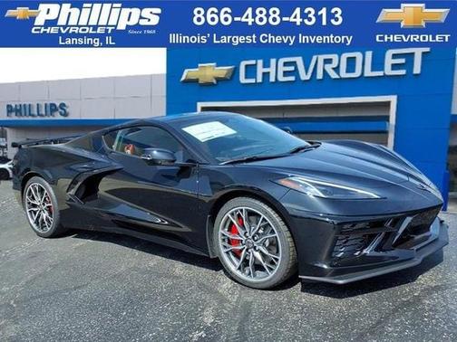 Black 2026 Chevrolet Corvette Stingray w/2LT