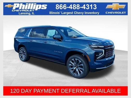 Lakeshore Blue Metallic 2026 Chevrolet Suburban High Country