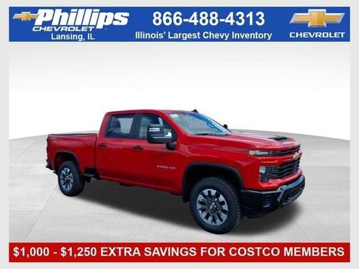Red 2026 Chevrolet Silverado 2500 Custom