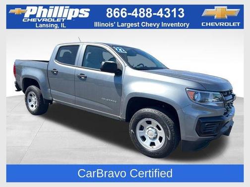 Satin Steel Metallic 2022 Chevrolet Colorado WT