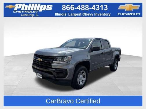 Satin Steel Metallic 2022 Chevrolet Colorado WT